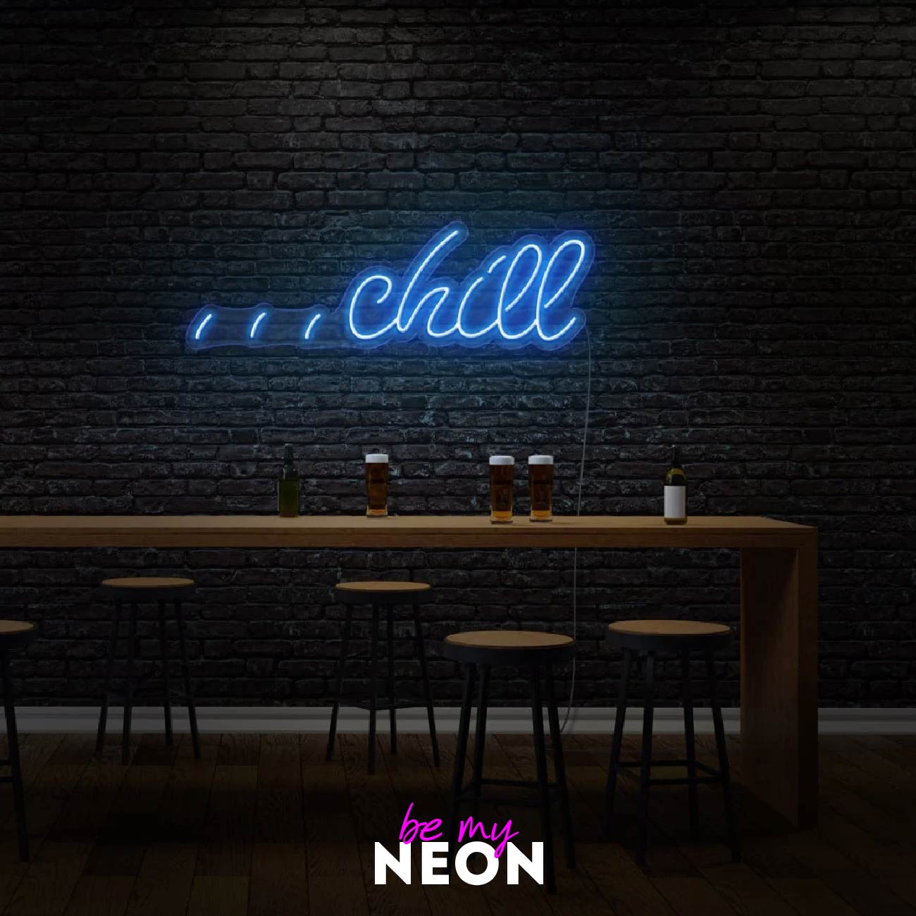 "Chill 2" LED Neonschild