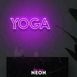 "YOGA" LED Neonschild
