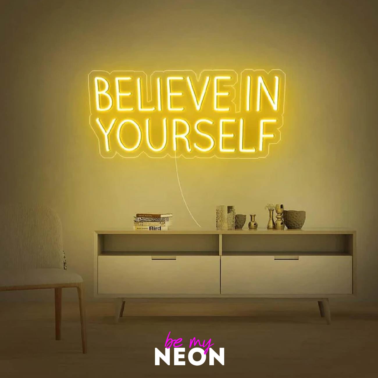 "Believe in Yourself" LED Neonschild