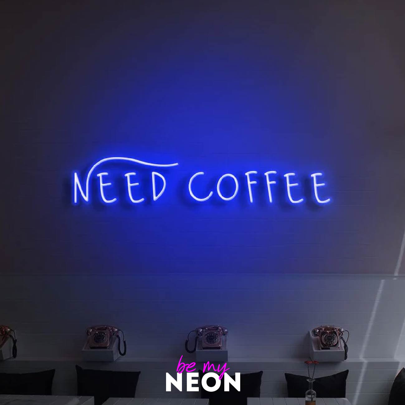 "Need Coffee" LED Neonschild