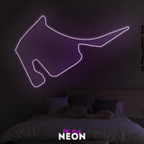"Hockenheimring" LED Neonschild