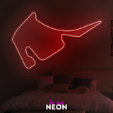 "Hockenheimring" LED Neonschild