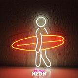 "Surfer 2" LED Neonschild